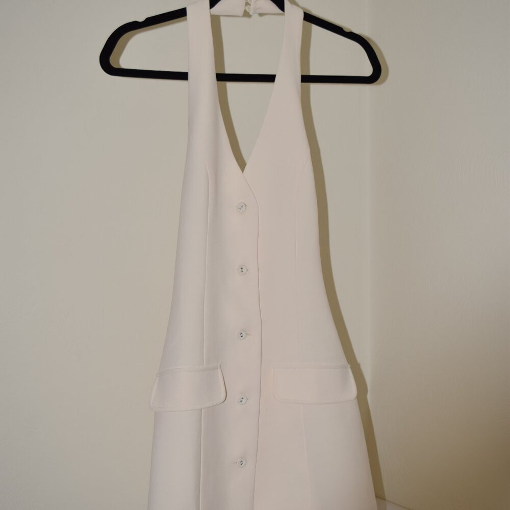 Peppermayo Cream Mini Dress
